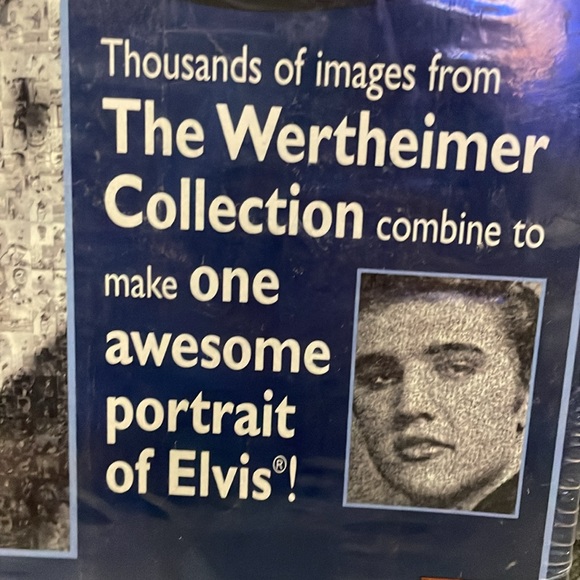 Elvis Presley Photomosaics by Robert Silvers Jigsaw Puzzle 1000 Piece NEW SEALED - Picture 2 of 8